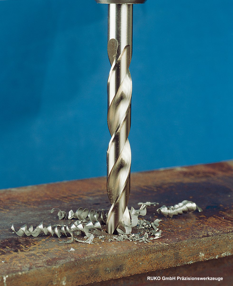 Terrax A214195 Spiral Drill Bit Set 130 Piece HSS-G (Ground High-Speed Steel)