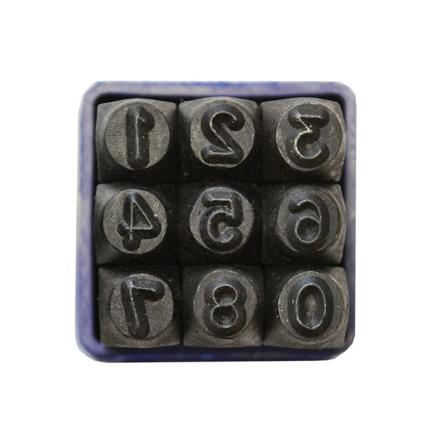 Faithfull 5mm Number Punch Set FAIN5MM
