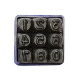 Faithfull 5mm Number Punch Set FAIN5MM