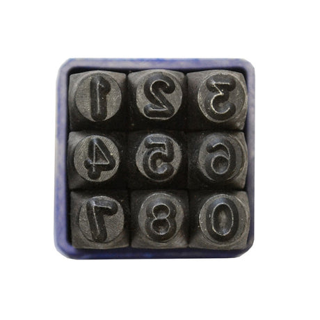 Faithfull 5mm Number Punch Set FAIN5MM