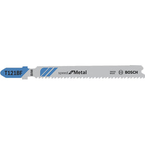 Bosch T121BF 92mm Jigsaw Blades For Metal (Pack of 5) 2 608 636 702
