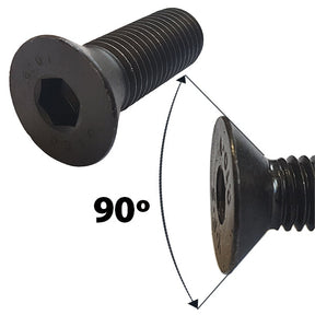 M24 x 160 Socket Screw, 90 Degree Countersunk Head, High Tensile Grade 10.9 Self Colour, BS 4168