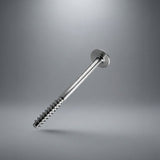7.3 x 200mm Torx T30 Insulation Low Head Concrete Screw, Bright Zinc Plated, ICS200