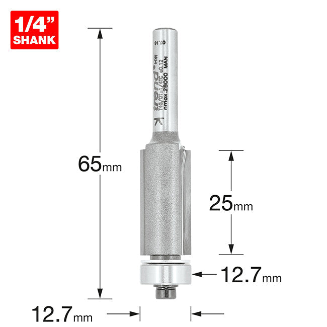 12.7 x 12.7mm Trimming Cutter T46/01X1/4TC