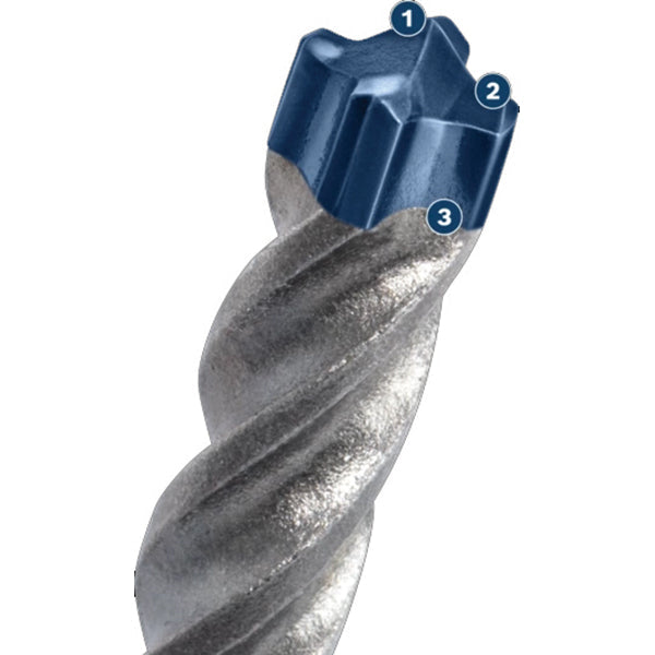 Bosch 3.5 x 165mm Expert SDS Plus 7X Hammer Drill Bit 2 608 900 088