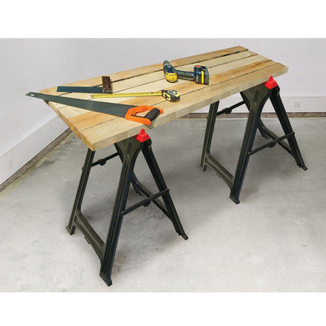 Faithfull Plastic Trestiles Twin Pack FAITRESTLESP