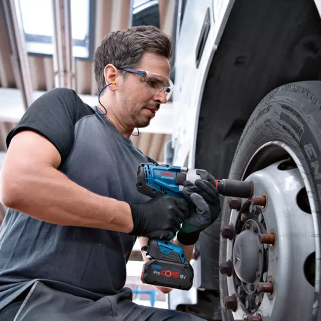 Bosch GDS 18-1000 Bi-Turbo Impact Wrench (without battery & charger) in L-BOXX