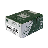Timco 5.0 x 30mm (10 x 1" 1/4) Countersunk Pozi, Classic Woodscrew, Black Passivated, 50030CLAB