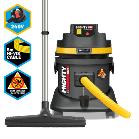 V-TUF M-Class Mighty 21L Industrial Dust Extraction Wet & Dry Vacuum Cleaner 240V