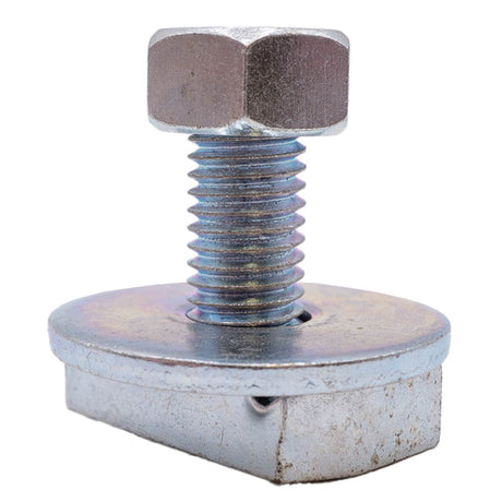 M12 x 30mm Assembled Channel Stud, Nut & Washer Steel Zinc Plated