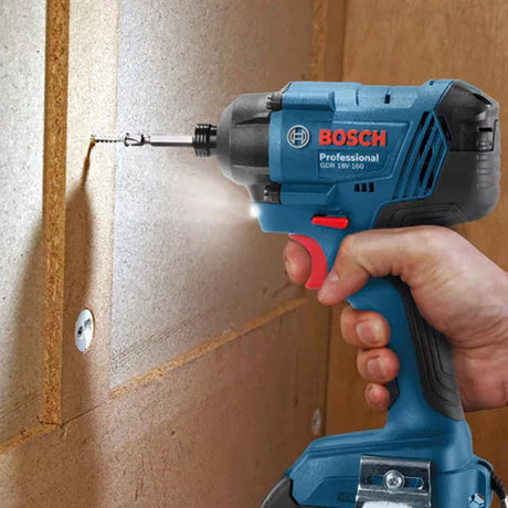 Bosch GDR 18V-160 Impact Driver with 2 x 2.0Ah Batteries in L-Boxx