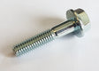 M16 x 70 Hexagon Head Flange Serrated Bolts High Tensile Grade 8.8 Bright Zinc Plated, DIN 6921