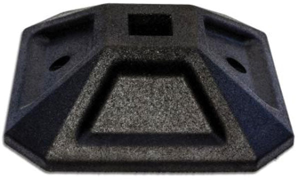 Durafoot 500mm 14KG Rubber Base Suits Deep & Shallow Channel