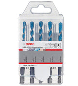 Bosch 5 Piece Multi Construction Drill Bit Set 5.5, 2 of 6, 7, 8 x 100mm 2 608 590 181