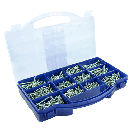 1140 Pieces Timco Twin Thread Assortment in case WOODTRAY