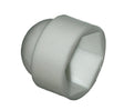 M8 (13mm) Nut & Bolt Cover Cap, Grey Plastic Polyethylene