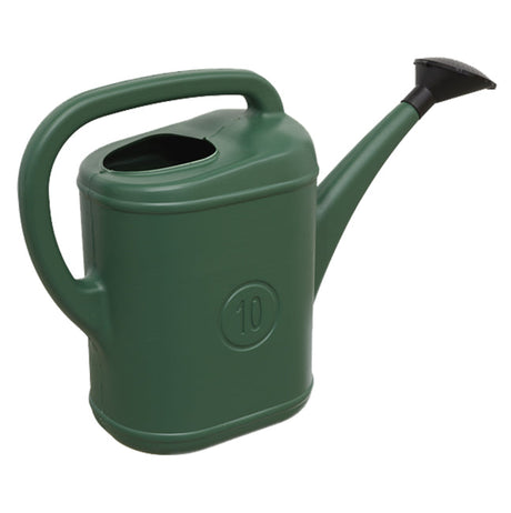 Sealey 10 Litre Green Strong Plastic Watering Can WCP10