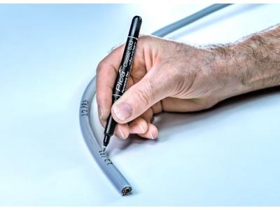 Pica 534-46 Permanent Pen Black Medium Tip 1.0mm