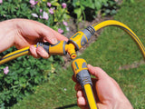 Hozelock HOZ2293 Plastic Male 3 Way Hose Connector Standard 1/2"