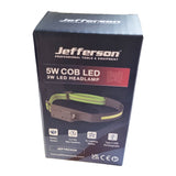 Jefferson 5W COB 3W LED USB Head Lamp JEFTRCH26