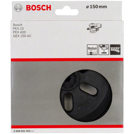 Bosch 150mm M14 Thread Rubber Backing Pads 2 608 601 052