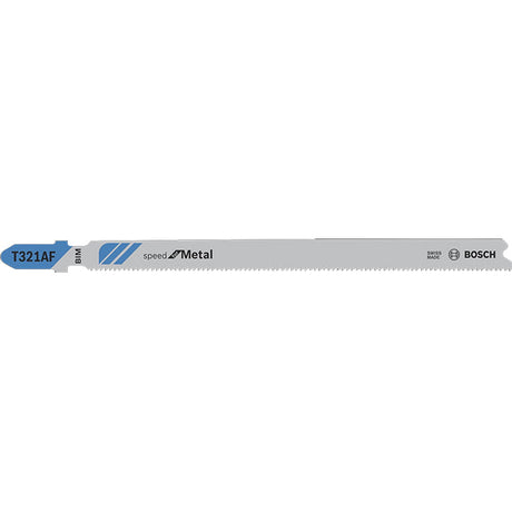 Bosch T321AF 132mm Bi-Metal Jigsaw Blades For Metal (Pack of 5) 2 608 636 705