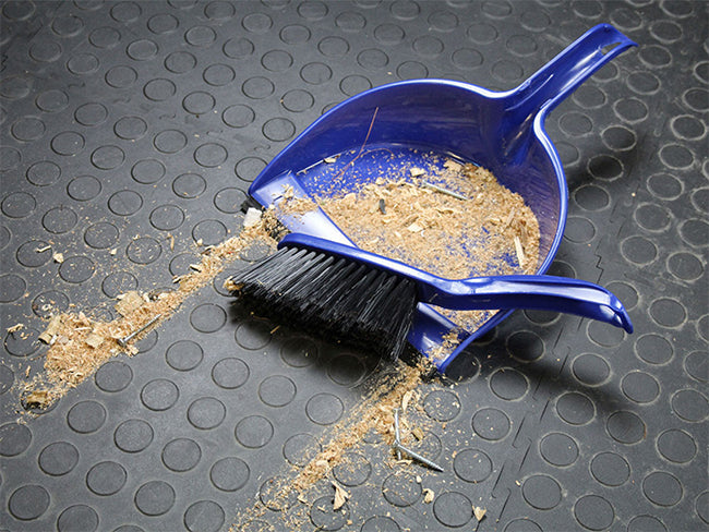 Faithfull Plastic Dustpan & Brush Set FAIBRDUSTSET