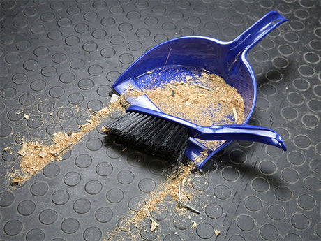 Faithfull Plastic Dustpan & Brush Set FAIBRDUSTSET