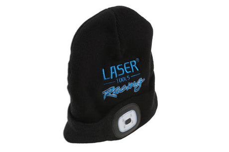 Laser Beanie with USB Rechargable Headlamp. 6899