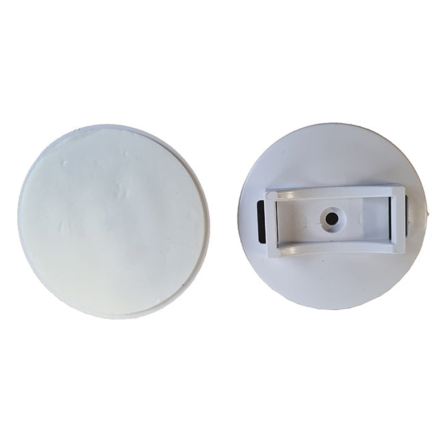 SignFix Standard Bond For 75mm Round Posts White