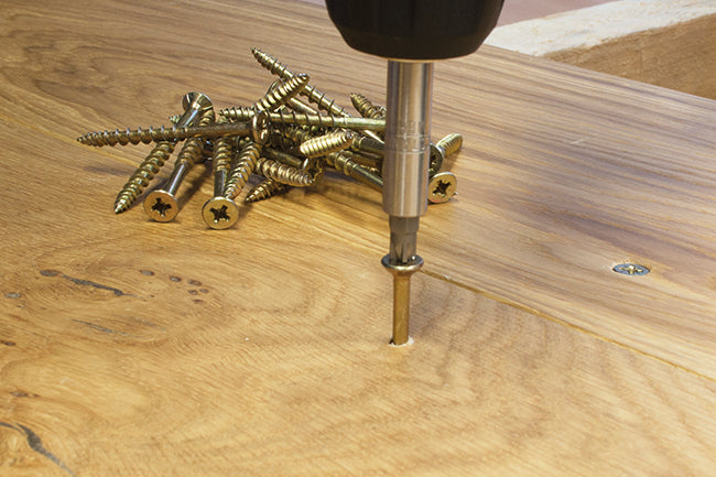 Screw-Tite 5 x 80mm Countersunk Pozi PZ2, All Purpose Screw, Net Coat Yellow. TFST05080