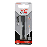1/4" x 65mm Addax X6 Magnetic Impact Hex Drive Adaptor 14SDX6