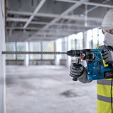 Bosch GBH 18V-28 CF Hammer Drill with 2 x 5.5ah Batteries in L-boxx *Refurbished*