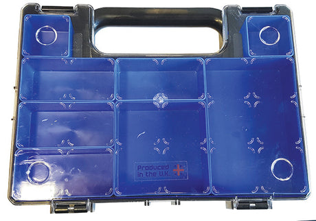 ABS Plastic Sorta Case 345 x 250 x 50mm Black / Blue