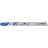 Bosch T121AF 92mm Bi-Metal Jigsaw Blades For Metal (Pack of 5) 2 608 636 699