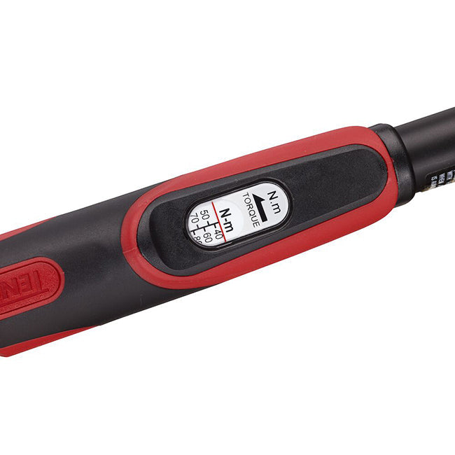 Teng 1292P200 1/2" Drive Torque Wrench Plus, 40 - 200Nm