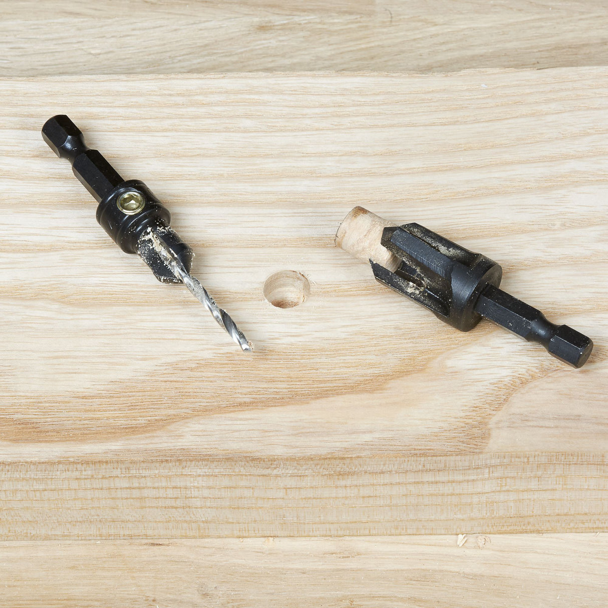 Trend Snappy 4 Piece Set Countersink & Plug cutter Set SNAP/PC/A