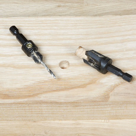 Trend Snappy 4 Piece Set Countersink & Plug cutter Set SNAP/PC/A