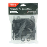 Timco Tarpaulin Tie Down Clips (Pack of 10) TTC10