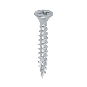 Timco 4.0 x 30 Countersunk Pozi Pz2, C2 Exterior Screws, Silver Organic