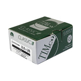 Timco 3.0 x 25mm (4 x 1") Countersunk Pozi Pz1, Classic Woodscrew, Steel Zinc, 30025CLAZ