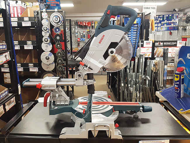 Bosch GCM 18V-216 Cordless Sliding Mitre Saw Bare (no battery or charger)
