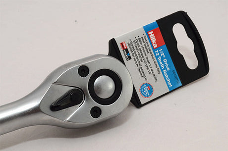 Hilka 10" (250mm) 1/2" Drive Ratchet Handle 06122010
