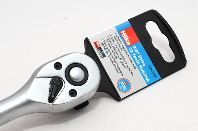 Hilka 8" (200mm) 3/8" Drive Ratchet Handle 08382008