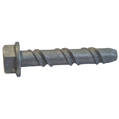 M16 x 100 Excalibur Flange Hex Screw Bolt, Mechanical Zinc