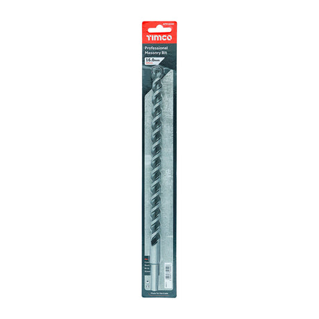 Timco 16mm x 300mm Masonry Drill Bit APM16300