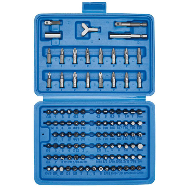 Draper 100 Piece Screwdriver Bit Set 72055