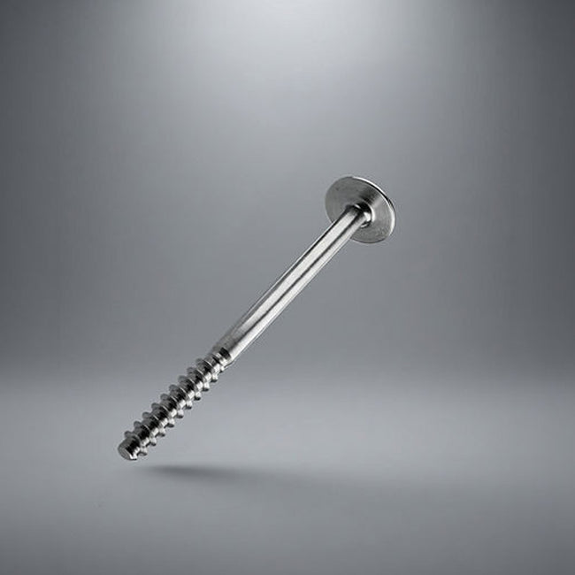 7.3 x 125mm Torx T30 Insulation Low Head Concrete Screw, Bright Zinc Plated, ICS125