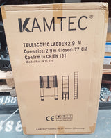 Kamtec 2.9M Telescopic Ladder KTL029