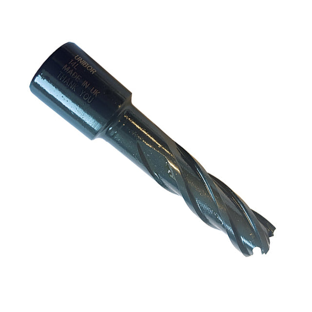 59mm Unibor HSS Mag Drill Cutter 50mm Long Series - Blue Limited Edition 59LB